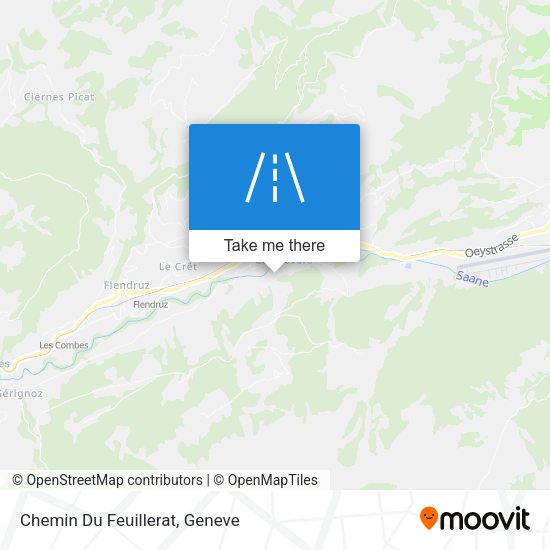 Chemin Du Feuillerat map