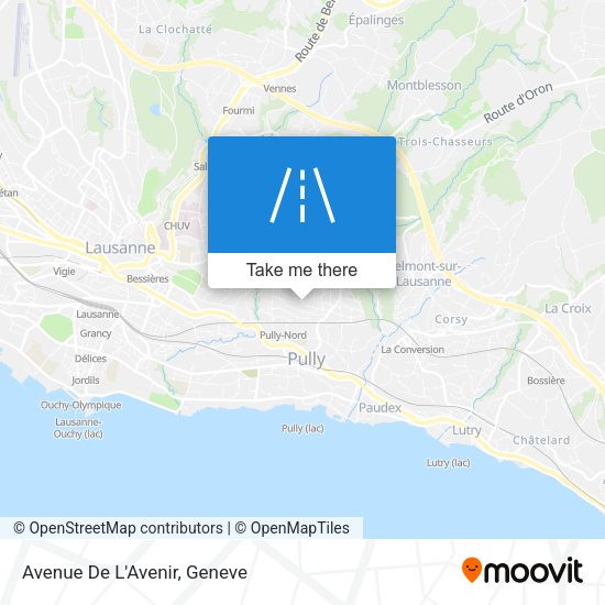 Avenue De L'Avenir map
