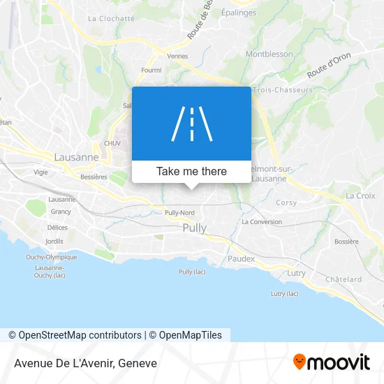 Avenue De L'Avenir map