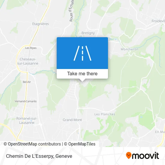 Chemin De L'Esserpy map