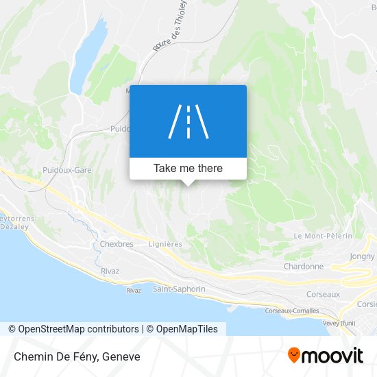 Chemin De Fény map