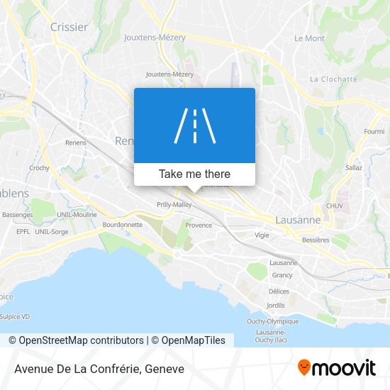 Avenue De La Confrérie map