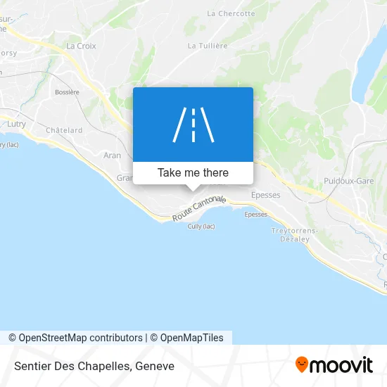 Sentier Des Chapelles map