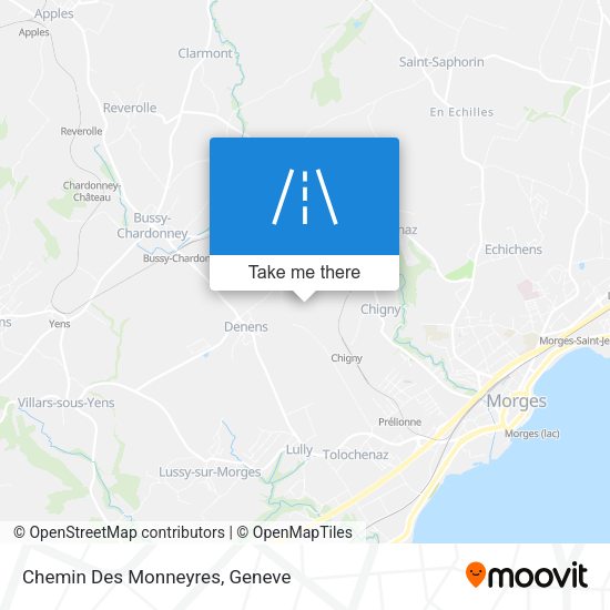 Chemin Des Monneyres map