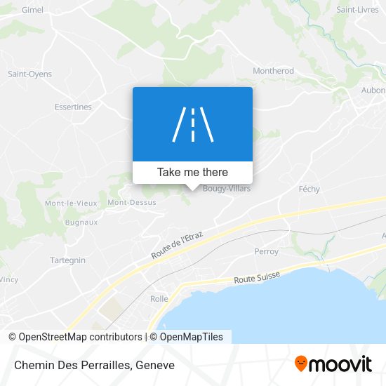 Chemin Des Perrailles map