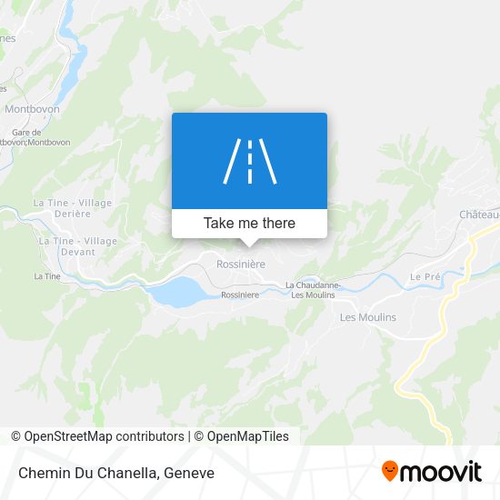 Chemin Du Chanella map