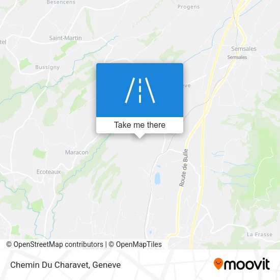 Chemin Du Charavet map