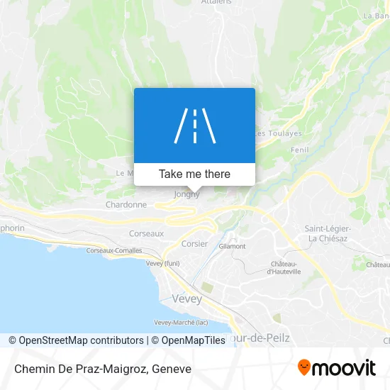 Chemin De Praz-Maigroz map