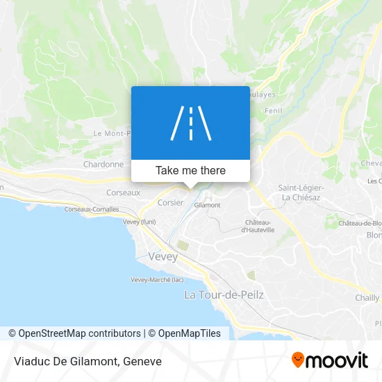 Viaduc De Gilamont map