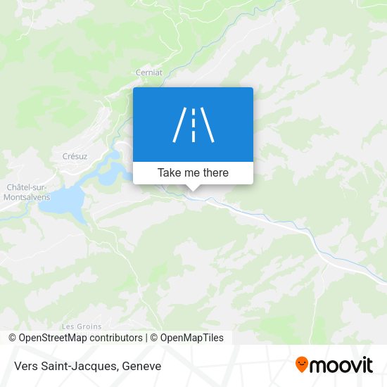 Vers Saint-Jacques map