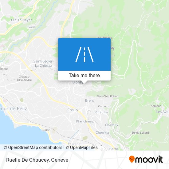 Ruelle De Chaucey map