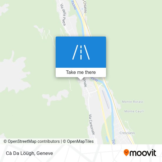 Cà Da Löügh map