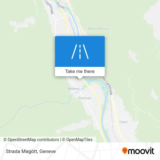 Strada Magòtt map
