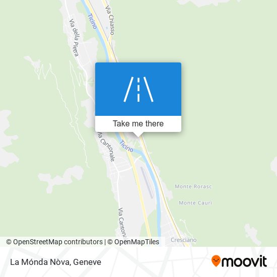 La Mónda Nòva map