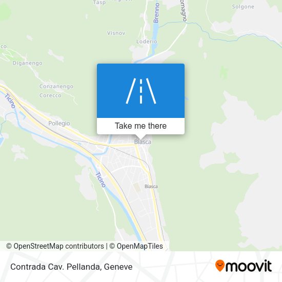 Contrada Cav. Pellanda map