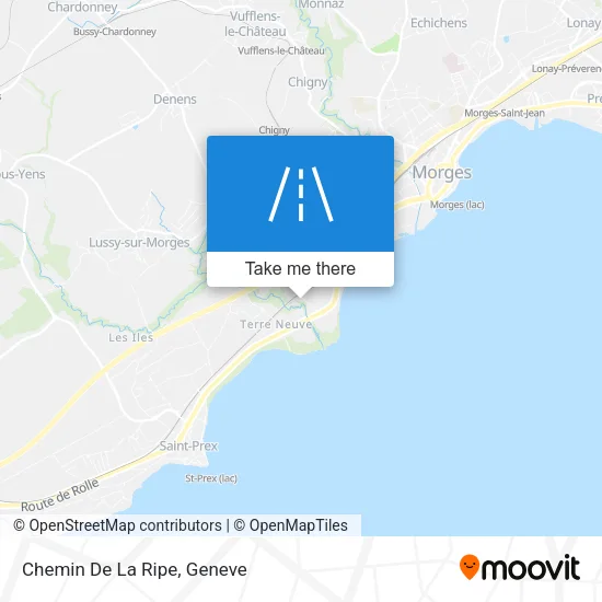 Chemin De La Ripe map