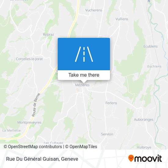 Rue Du Général Guisan map