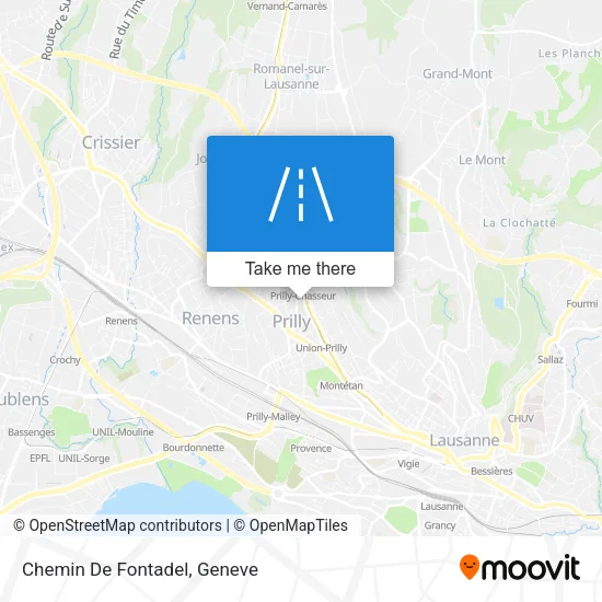 Chemin De Fontadel map