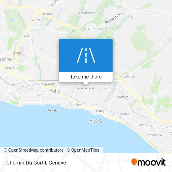 Chemin Du Cortil map