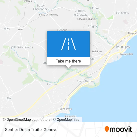 Sentier De La Truite map