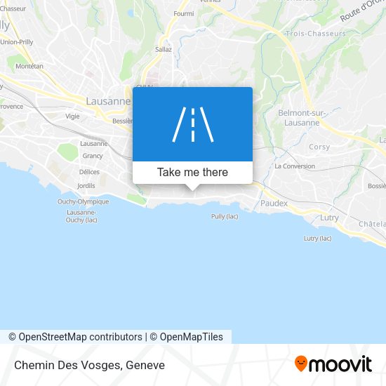Chemin Des Vosges map