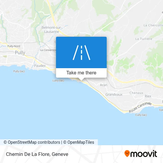 Chemin De La Flore map