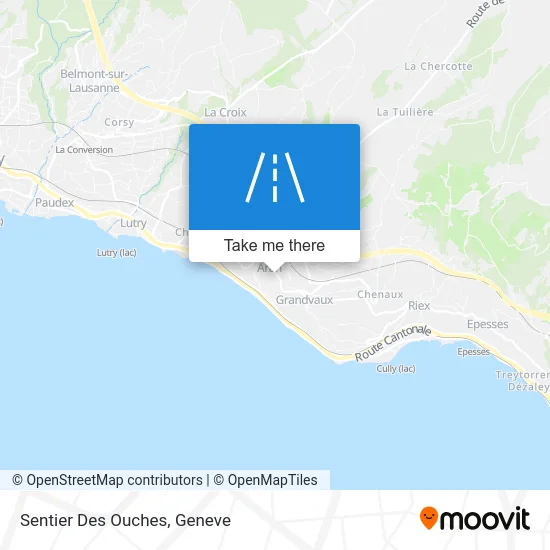 Sentier Des Ouches map