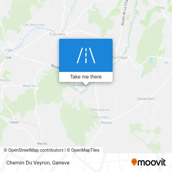 Chemin Du Veyron plan