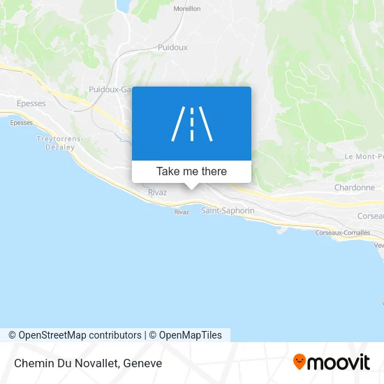 Chemin Du Novallet map