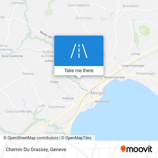 Chemin Du Grassey map