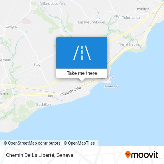 Chemin De La Liberté map