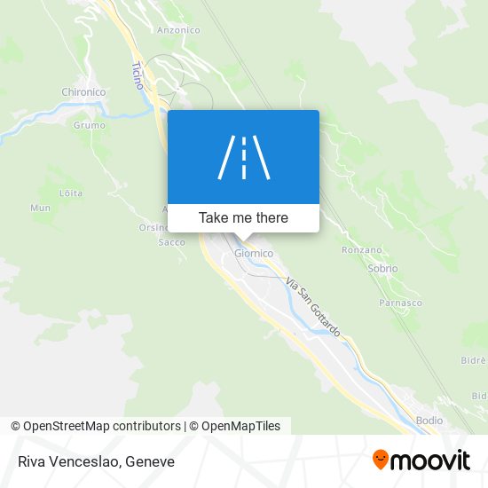 Riva Venceslao map