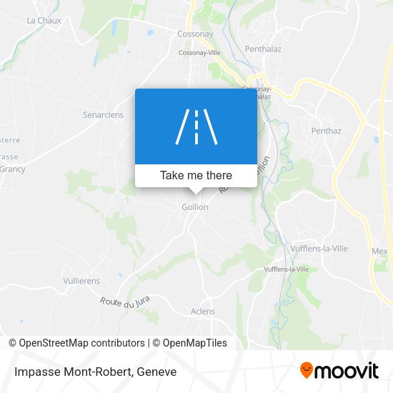 Impasse Mont-Robert map