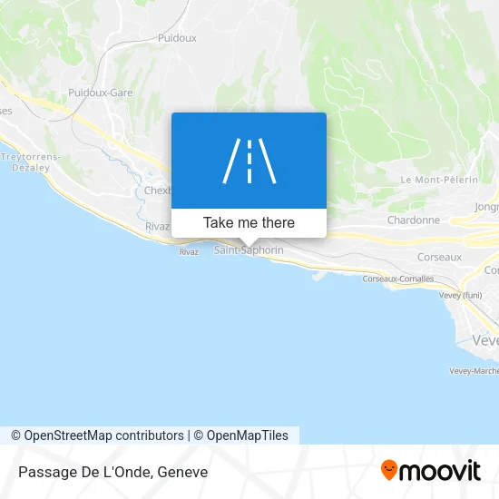 Passage De L'Onde map