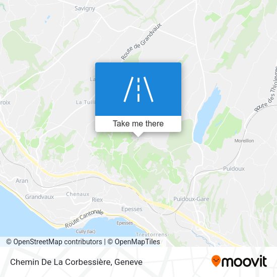 Chemin De La Corbessière map