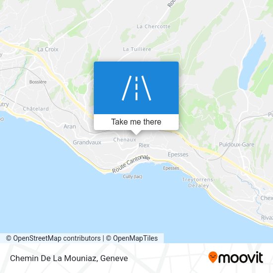 Chemin De La Mouniaz map