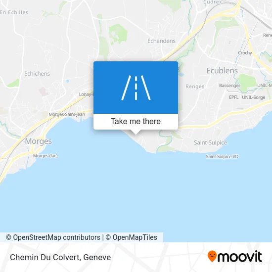 Chemin Du Colvert map