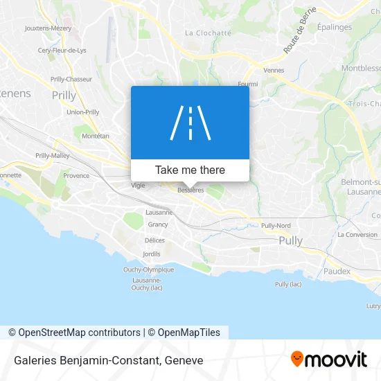 Galeries Benjamin-Constant map