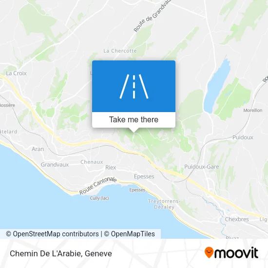 Chemin De L'Arabie map