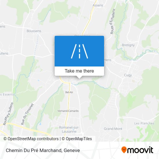 Chemin Du Pré Marchand map