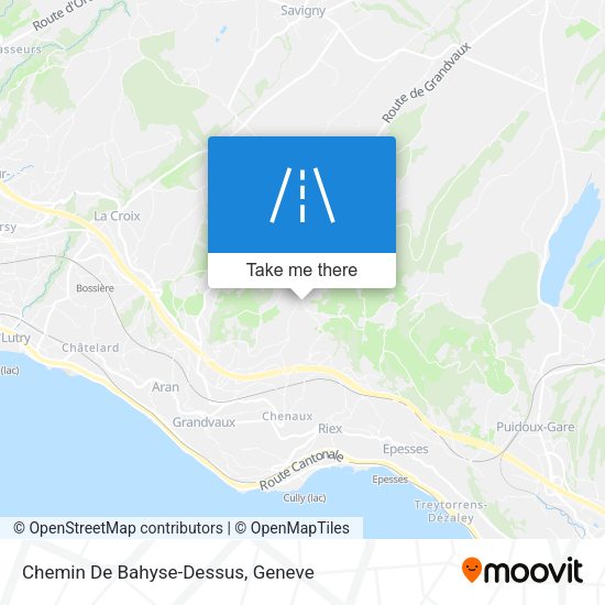 Chemin De Bahyse-Dessus map