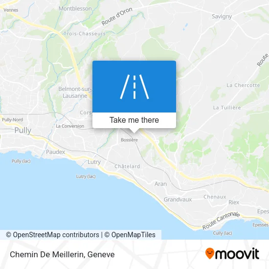 Chemin De Meillerin map