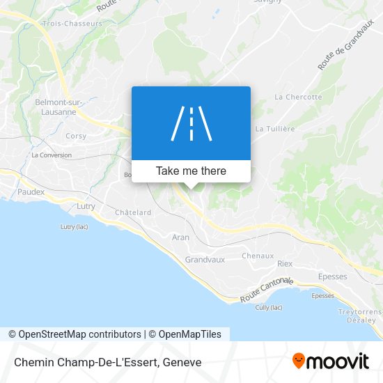 Chemin Champ-De-L'Essert map