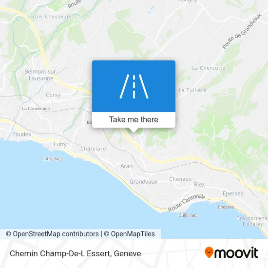 Chemin Champ-De-L'Essert map