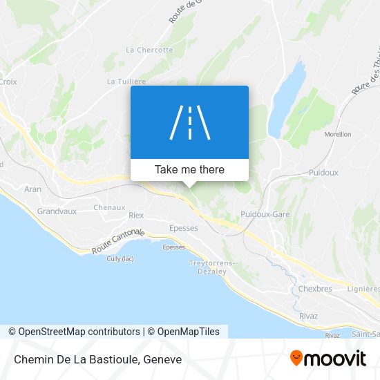 Chemin De La Bastioule map