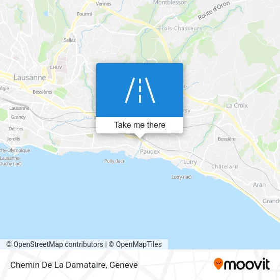 Chemin De La Damataire plan