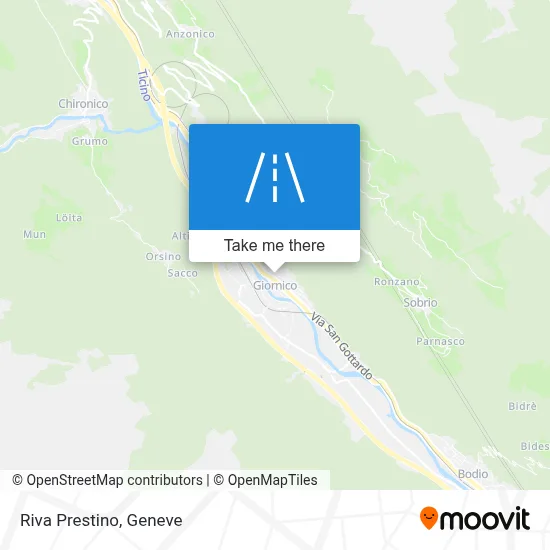Riva Prestino map