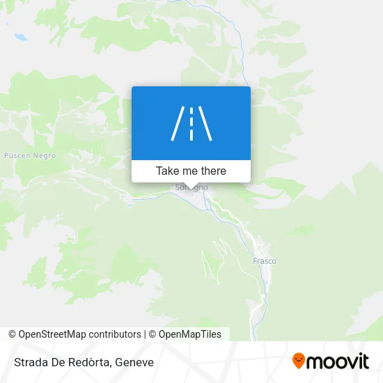 Strada De Redòrta map