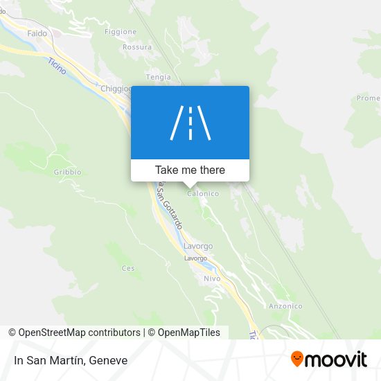 In San Martín map