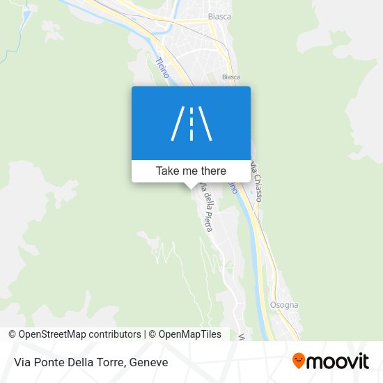 Via Ponte Della Torre map